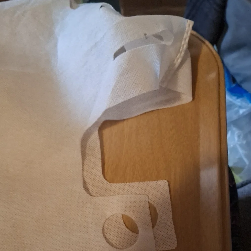 Buc-ee's Canvas Tote Bag in Beige with Red Logo - Picture 3 of 3